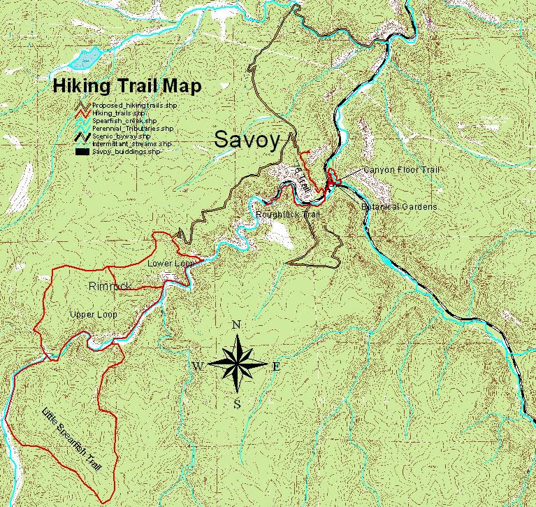 Spearfish Canyon Scenic Byway Map Spearfish Canyon Foundation - Save The Canyon From The Mountain Pine Beetle
